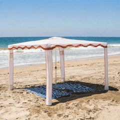 COOLCABANA - RED LABEL - Cream and Brown